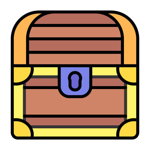 Treasure Chest Filled Icon