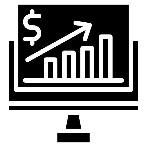 Analytics Glyph Icon | Business Onboarding