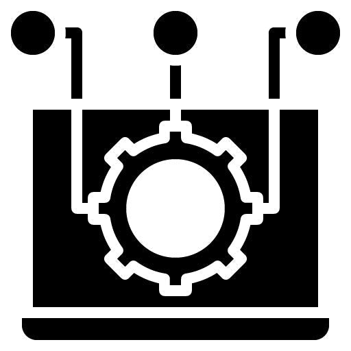 App Integration Glyph Icon