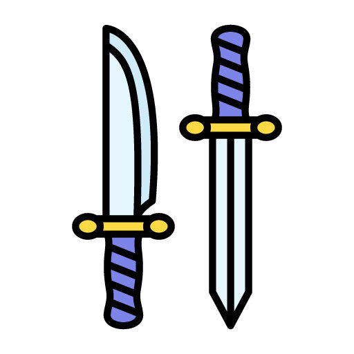 Dagger Filled Icon