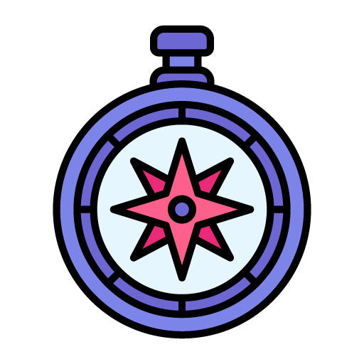 Compass Filled Icon