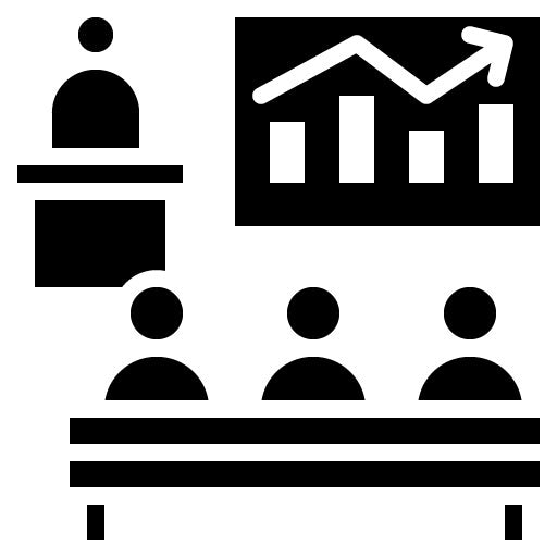 Training Glyph Icon | Business Onboarding