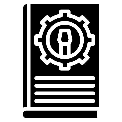 User Manual Glyph Icon