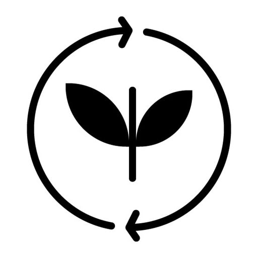 Composting Glyph Icon | World Environment Day