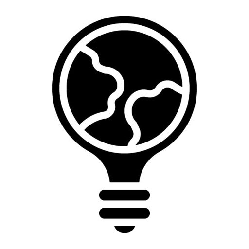 Earth Hour Glyph Icon | World Environment Day