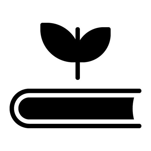 Environmental Education Glyph Icon | World Environment Day