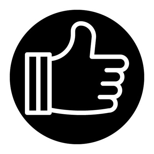 Green Thumb Glyph Icon