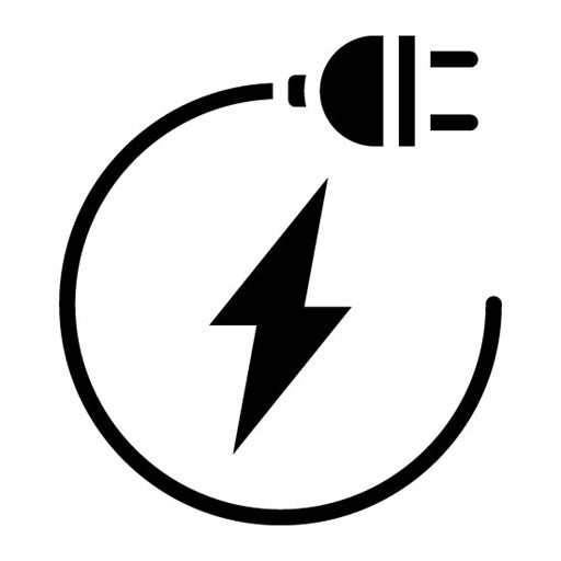 Renewable Energy Glyph Icon | World Environment Day