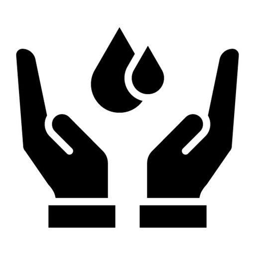 Water Conservation Glyph Icon | World Environment Day