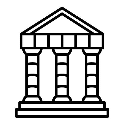 Greek Temple Icon