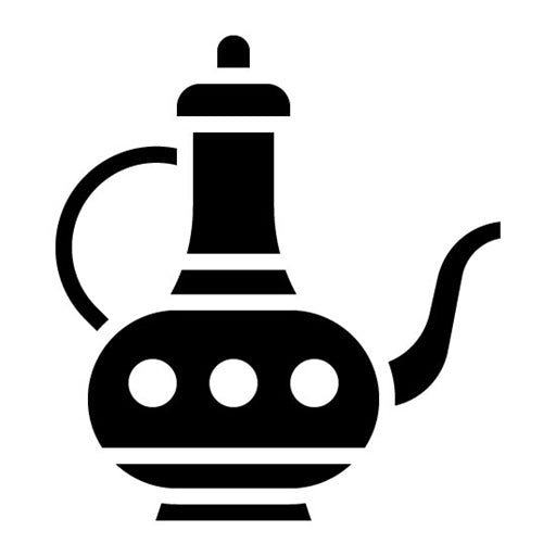 Arabic Coffee Glyph Icon