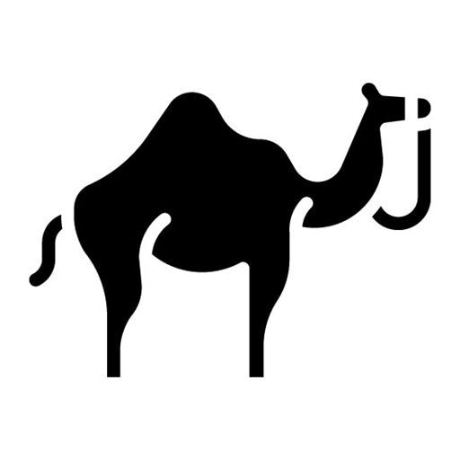Camel Glyph Icon | Eid al Adha