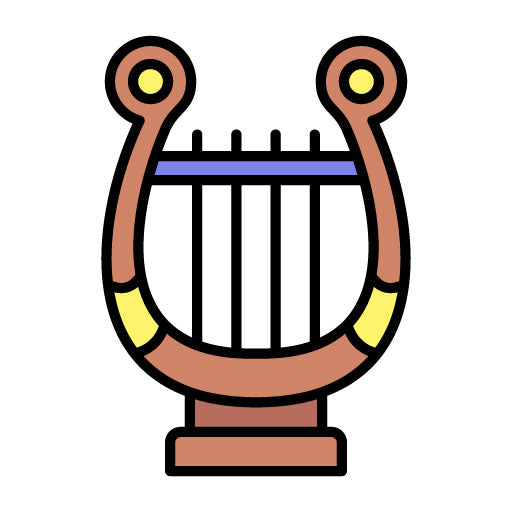 Lyre Filled Icon