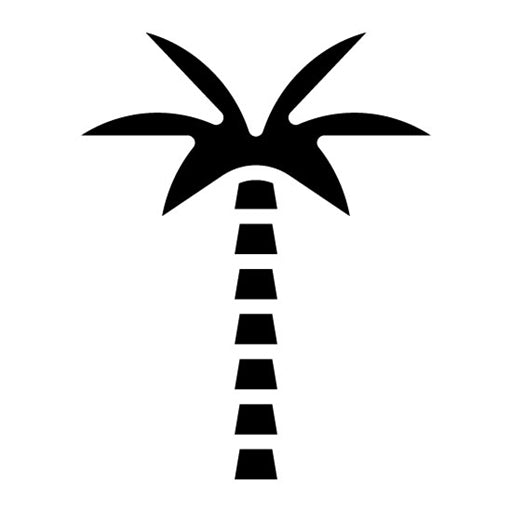 Date Palm Glyph Icon