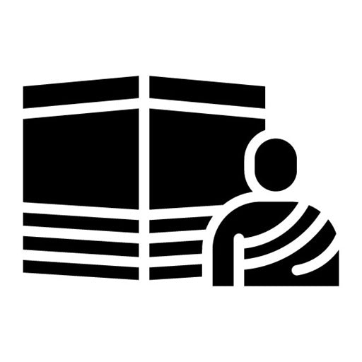 Hajj Glyph Icon