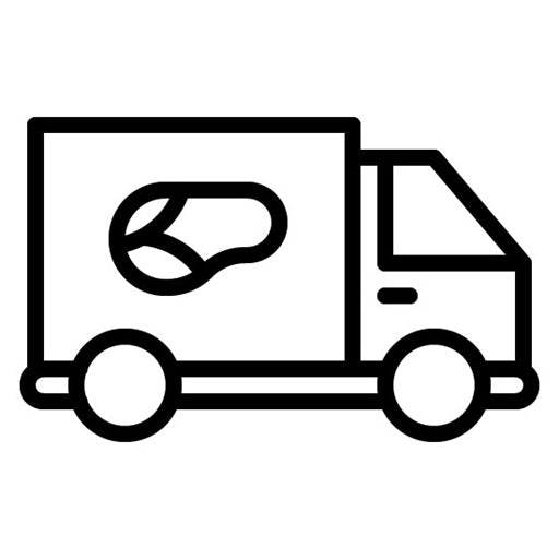 Meat Distribution Icon