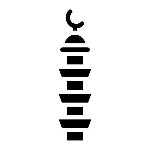 Minaret Glyph Icon