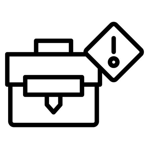Warning Icon | Business Disruption