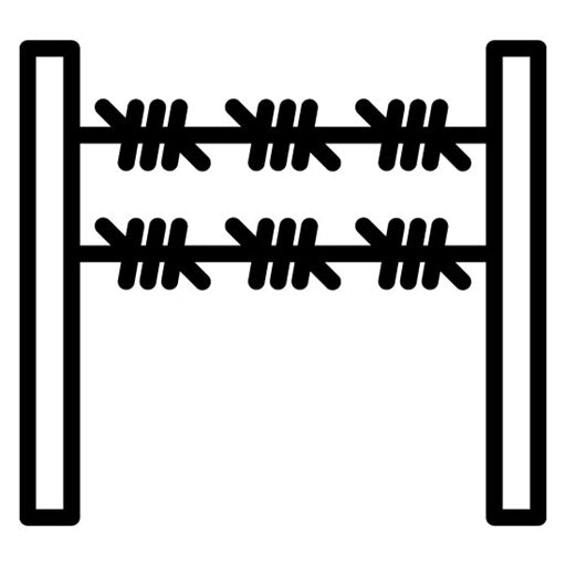 Barbed Wire Icon | World Refugee Day