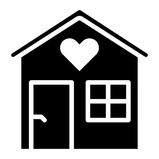 Shelter Glyph Icon | World Refugee Day