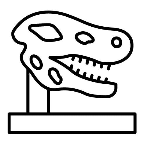 Dinosaur Fossil Icon