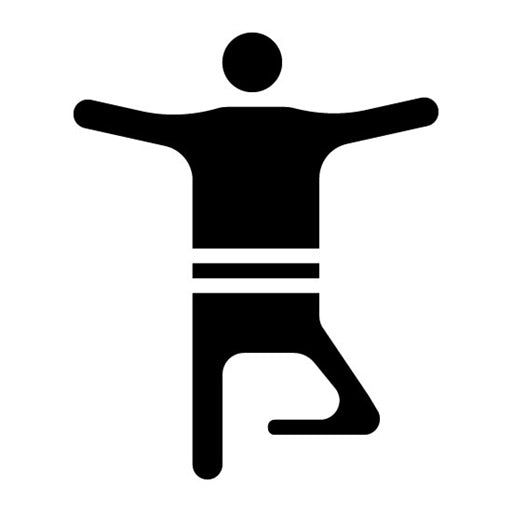 Aerobics Glyph Icon