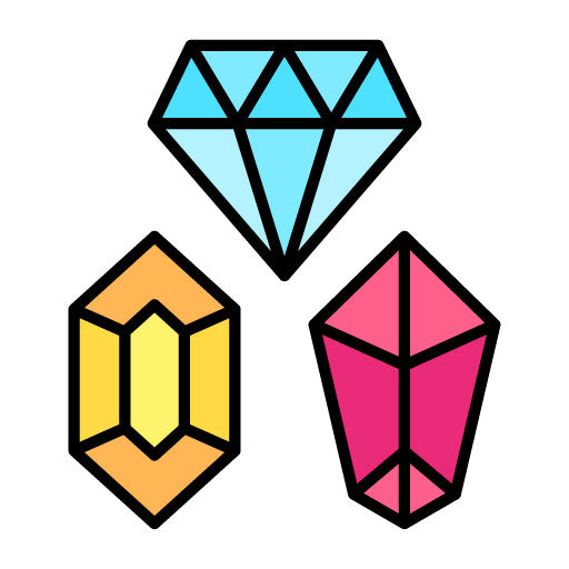 Gemstones Filled Icon