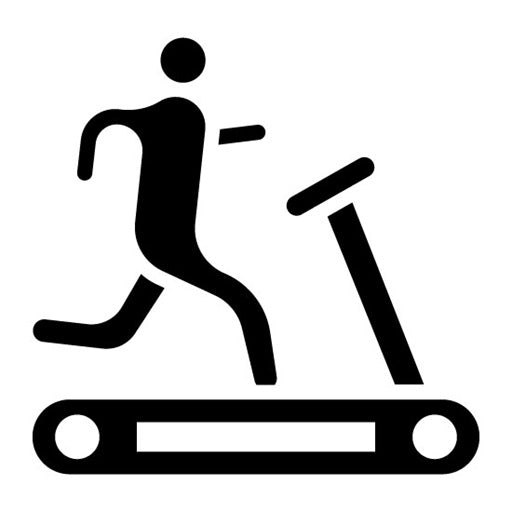 High Intensity Interval Training Glyph Icon