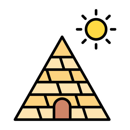 Pyramid Filled Icon