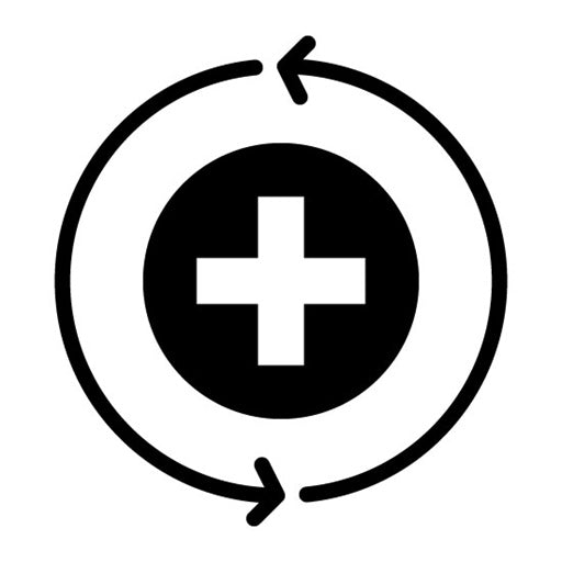 Recovery Glyph Icon | Fitness