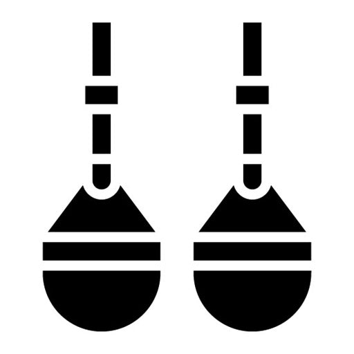 TRX Suspension Training Glyph Icon