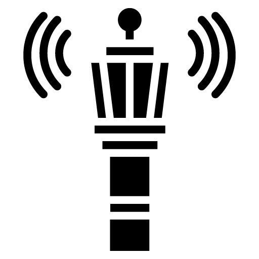 Control Tower Glyph Icon | Airplane