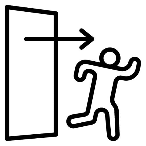 Emergency Exit Icon