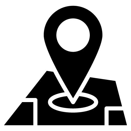 GPS Glyph Icon | Airplane