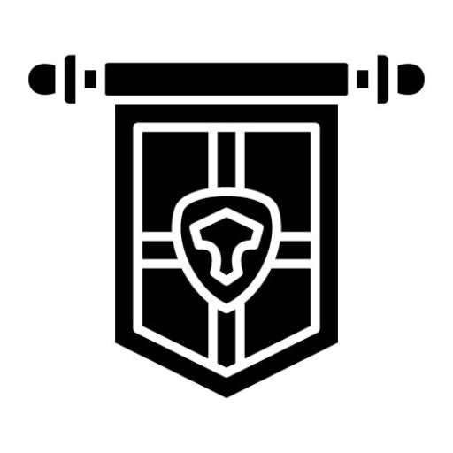 History Banner Glyph Icon
