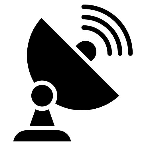 Radar Glyph Icon | Airplane