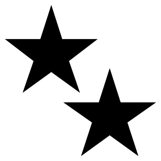 Star Glyph Icon | Airplane
