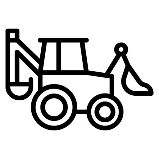 Backhoe Loader Icon