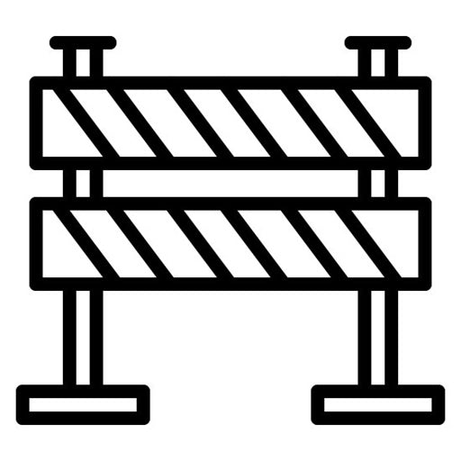 Barrier Icon | Construction Vehicles
