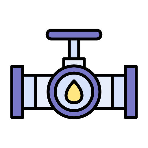 Oil Pipes Filled Icon