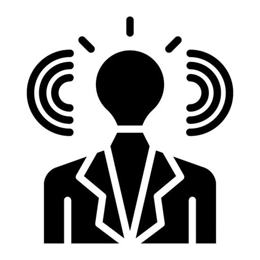 Awareness Glyph Icon | Social Justice