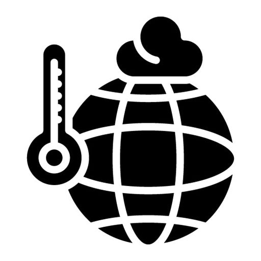 Climate Action Glyph Icon