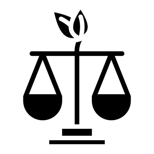 Environmental Justice Glyph Icon