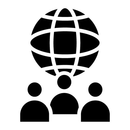 Global Citizenship Glyph Icon