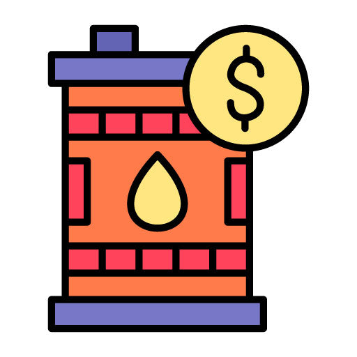 Oil Purchase Filled Icon