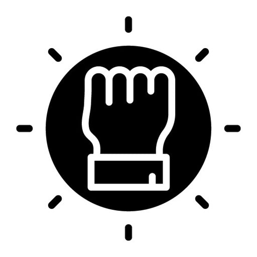 Unity Glyph Icon | Social Justice