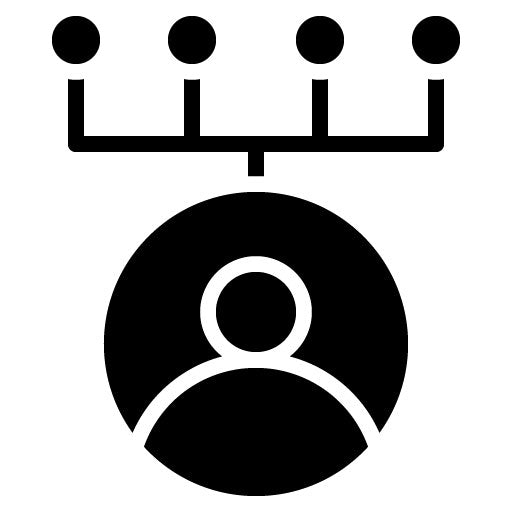 Recruitment Process Glyph Icon