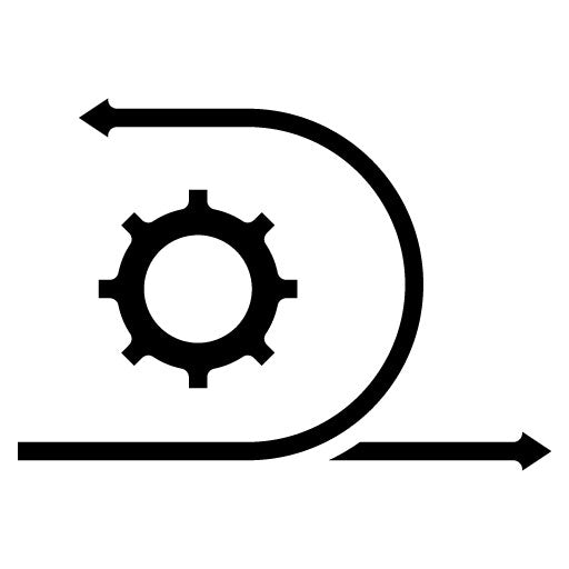 Agility Glyph Icon | Digital Disruption