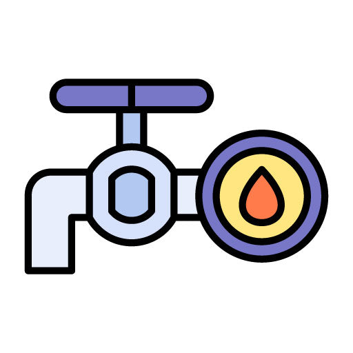 Oil Tap Filled Icon