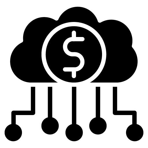 Digital Currency Glyph Icon